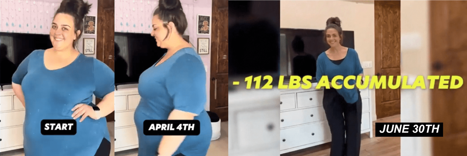 Before and after weight loss