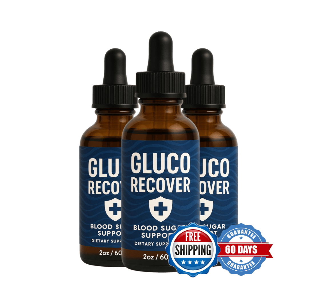 3 Bottles GlucoRecover